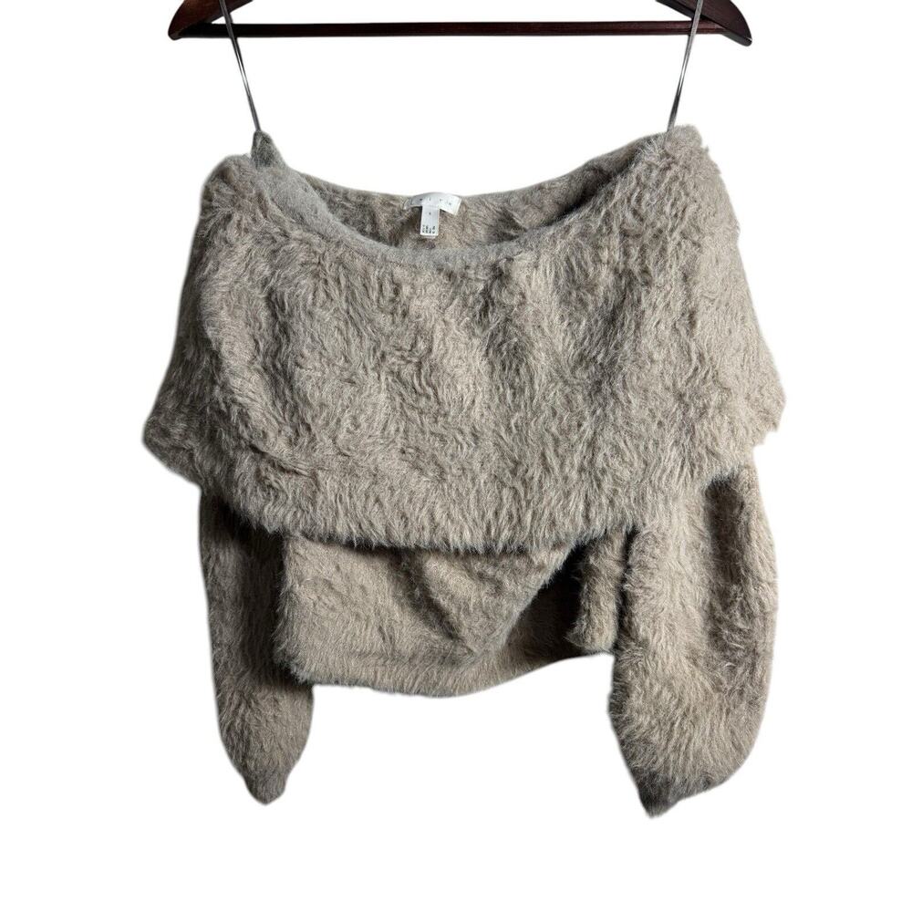 Y2K 90s clueless The Shoulder Sweater Cropped med Anthropologie Romantic Boho